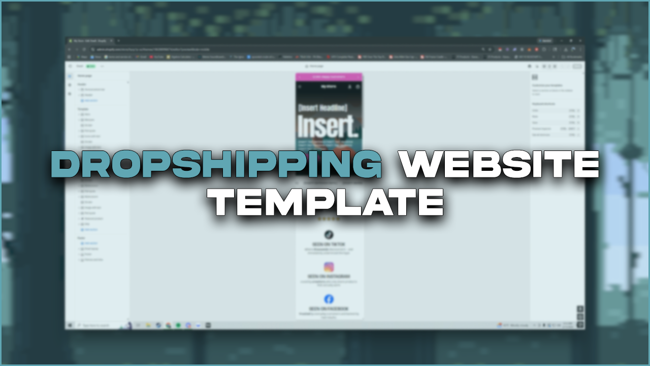 Dropshipping Website Template